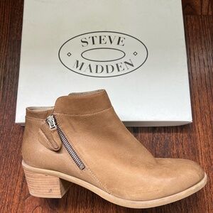 Steve Madden Kody Cognac ankle boots size 10